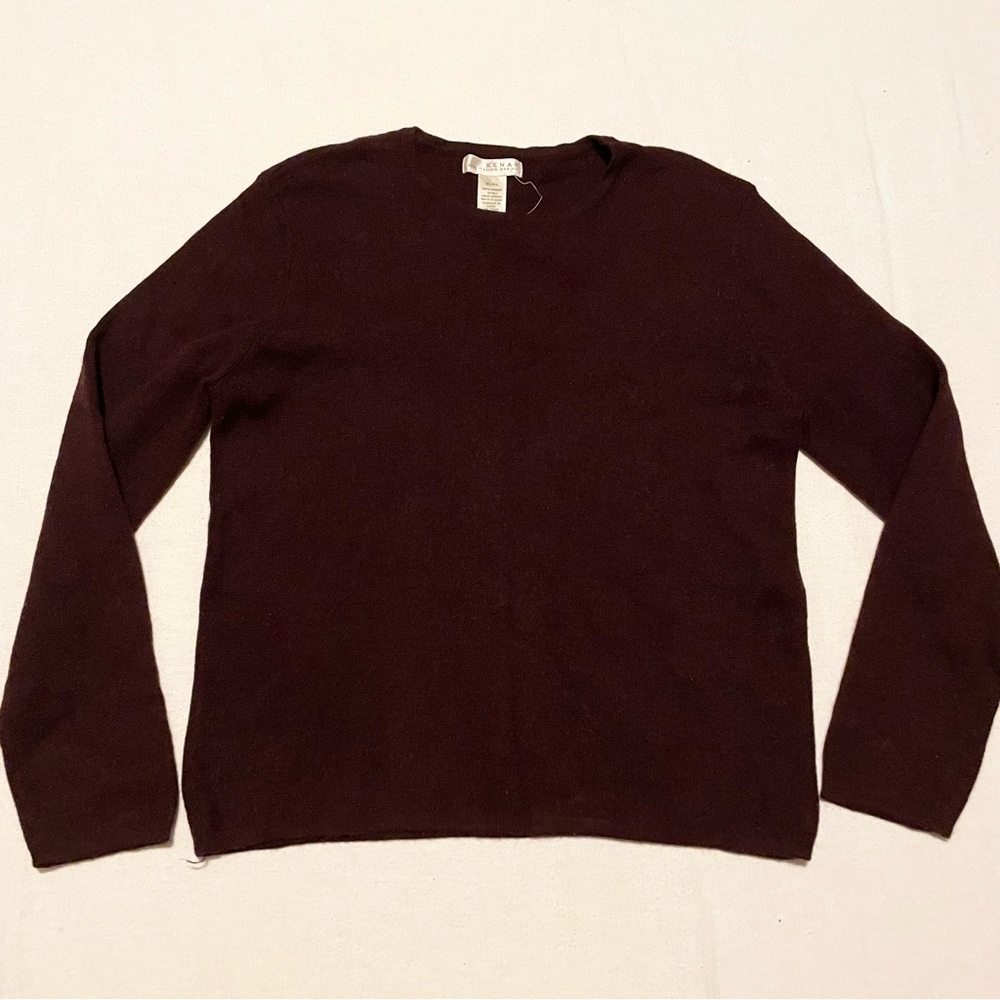 Kenar Italian Merino Wool Women's Sweater Size XL